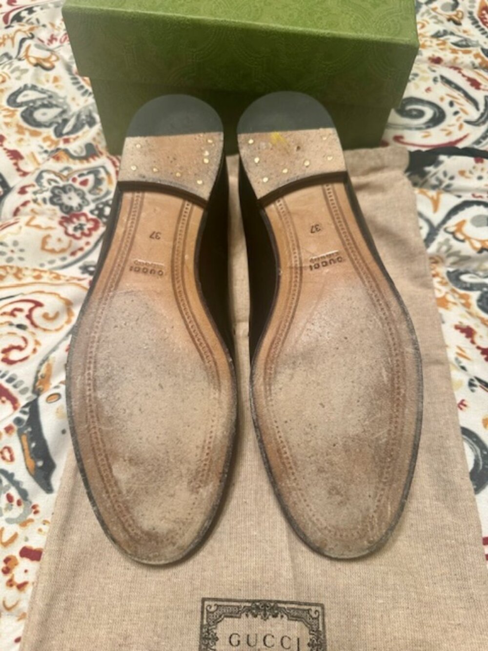 Gucci Jordan Horsebit Loafers Size 7 (37 EU) - Picture 5 of 8